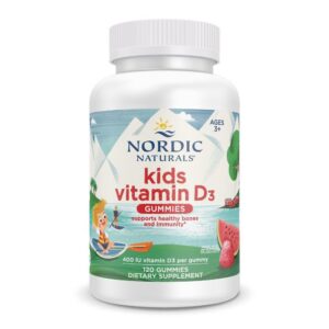 Nordic Naturals gomitas Vitamina D3 para niños 120 unidades