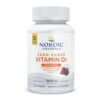 Nordic Naturals gomitas vitamina D3 sin azúcar frasco