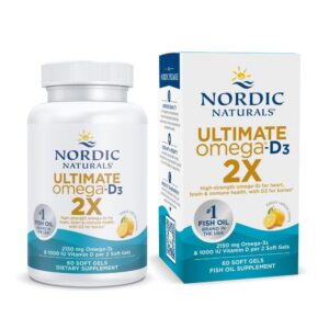 Frente del frasco Nordic Naturals Ultimate Omega 2X
