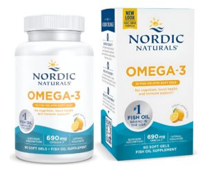 Nordic Naturals Omega-3 gomitas limón frente