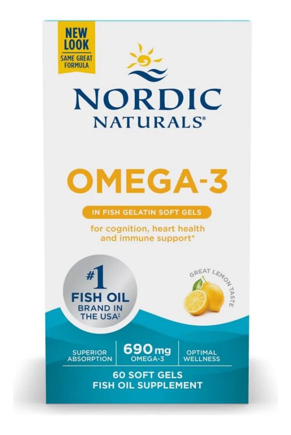 Gomitas de gelatina de pescado Omega-3