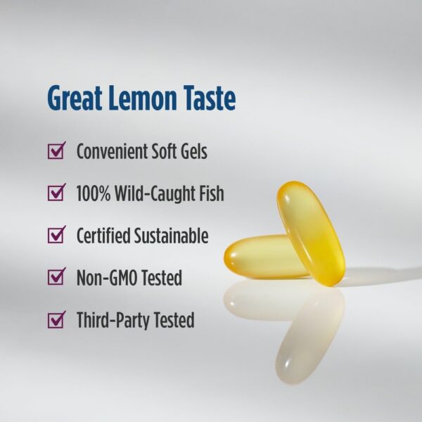 Version 1.0.0 Etiqueta de Omega-D3 limón