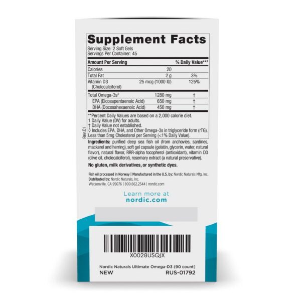 Softgels Omega-3 en color ámbar