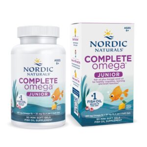 Frasco Nordic Naturals Omega Jr Lemon
