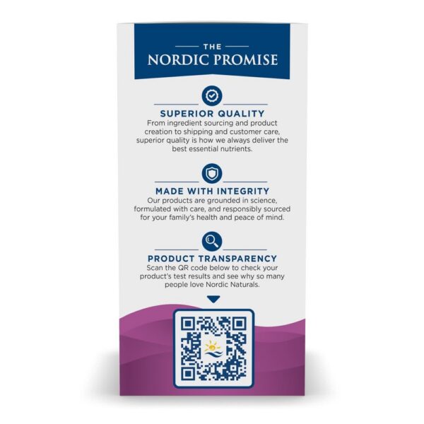 Etiqueta de Nordic Naturals Prenatal DHA
