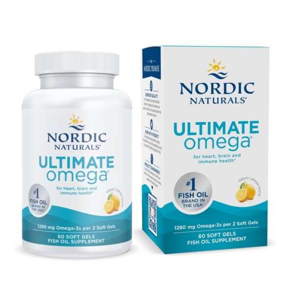 Nordic Naturals Ultimate Omega limón frasco