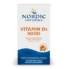 Nordic Naturals vitamina d3 5000 mini cápsulas blandas paquete frontal