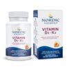 Botella Nordic Naturals vitamina d3 k2 sabor naranja