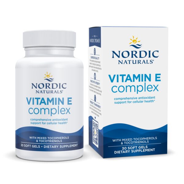 Nordic Naturals vitamina e complejo cápsulas blandas antioxidante