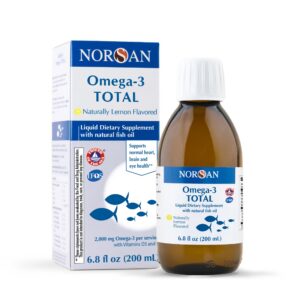 Version 1.0.0 Frente de la etiqueta de NORSAN Omega-3 Total líquido limón