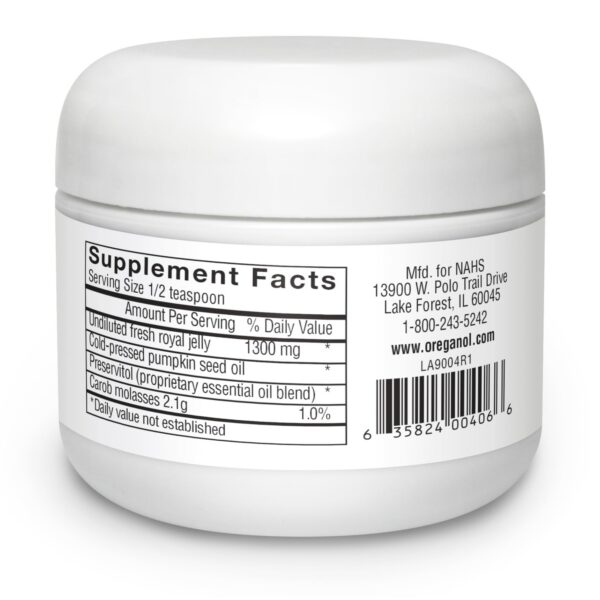 Frasco con etiqueta y sello