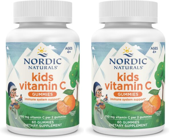 Gomitas vitamina C para niños Nordic Naturals Tangy Tangerine