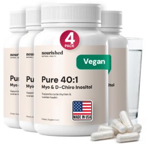 Version 1.0.0 Frente del envase Nourished 40:1 Myo-Inositol & D-Chiro Inositol