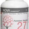 Nova Probiotics Feminine 27 mil millones probióticos para mujeres