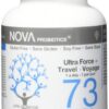 Nova Probiotics Ultra Force 73 mil millones cápsulas vegetales frasco