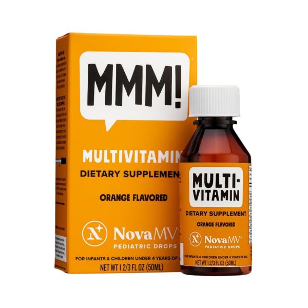Frasco de NovaFerrum MMM multivitamínico infantil