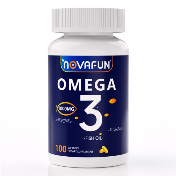 Version 1.0.0 Frasco de Novafun Omega 3 Fish Oil 1000 mg