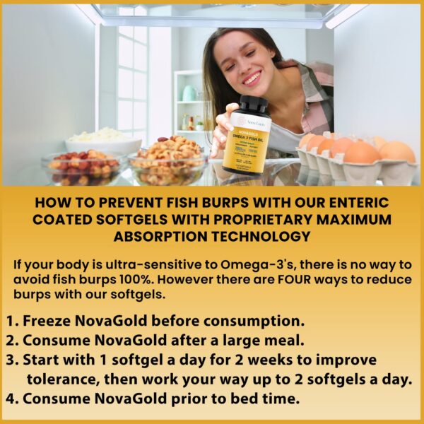 Version 1.0.0 NovaGold Omega 3 etiqueta