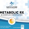 Etiqueta del envase Novucor B Complex metilado
