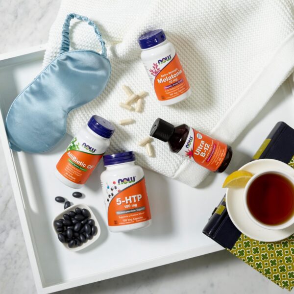 Cápsulas veganas NOW 5-HTP