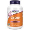 Frente de la botella NOW CoQ10 30 mg