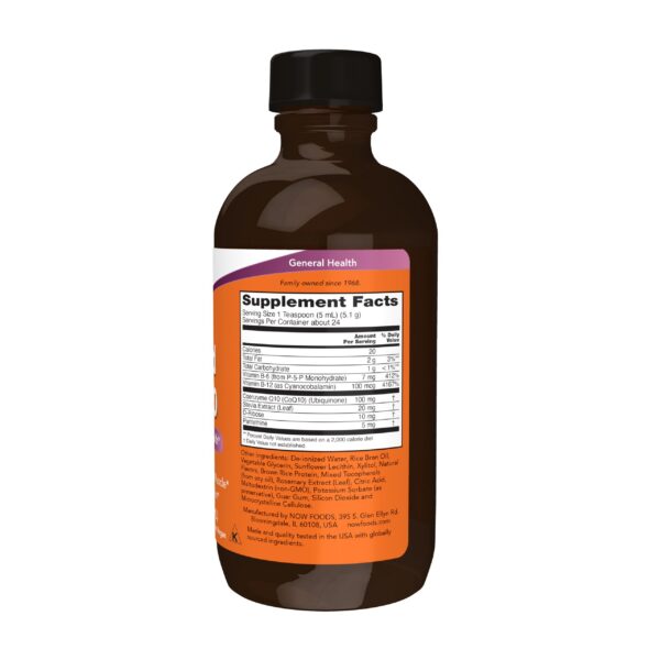 Version 1.0.0 NOW CoQ10 líquido sabor naranja