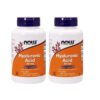 Frasco NOW Foods ácido hialurónico MSM