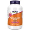 NOW Foods ácido pantoténico 500 mg cápsulas vitamina B5
