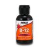 Frasco de Now Foods B-12 líquido 2 oz