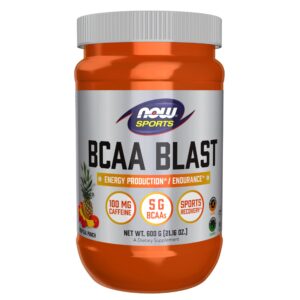 Version 1.0.0 Frente del envase NOW Foods BCAA Blast