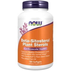 Version 1.0.0 NOW Foods Beta-Sitosterol con CardioAid®-S 180 cápsulas