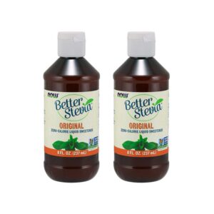 Version 1.0.0 Now Foods Better Stevia extracto líquido original botella 8 oz