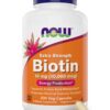 Botella NOW Foods Biotina 10000 mcg