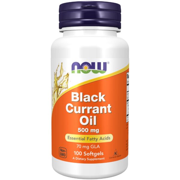 Frasco NOW Foods Black Currant Oil 500 mg