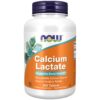 Frente del envase NOW Foods Calcium Lactate