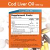 Version 1.0.0 Etiqueta de Now Foods Cod Liver Oil Soft Gels 1000 mg