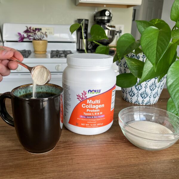 Interior del envase de colágeno