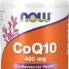 NOW Foods CoQ10 400 mg frasco frontal