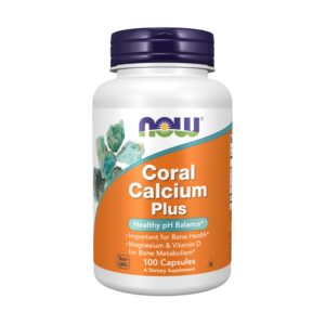 Version 1.0.0 Etiqueta frontal NOW Coral Calcium Plus