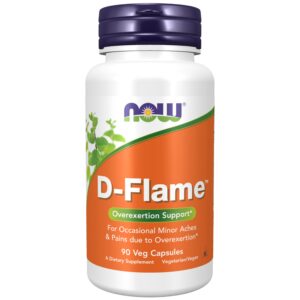 Version 1.0.0 Caja frontal de NOW Foods D-Flame