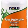 Now Foods extracto saw palmetto 160 mg cápsulas blandas