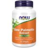 Version 1.0.0 NOW Foods extracto saw palmetto aceite calabaza zinc 90 cápsulas