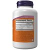 Frasco NOW Foods Glucosamina MSM Condroitina etiqueta
