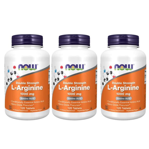 Frasco NOW Foods L-Arginina 1000 mg
