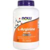 Frente de la botella NOW Foods L-Arginine