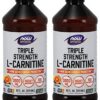 L-Carnitina líquida NOW Foods envase