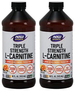 L-Carnitina líquida NOW Foods envase