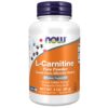 Frente de envase NOW Foods L-Carnitine Tartrate polvo