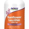 NOW Foods Lecitina de girasol etiqueta frontal