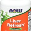 NOW Foods Liver Refresh frasco de 180 cápsulas